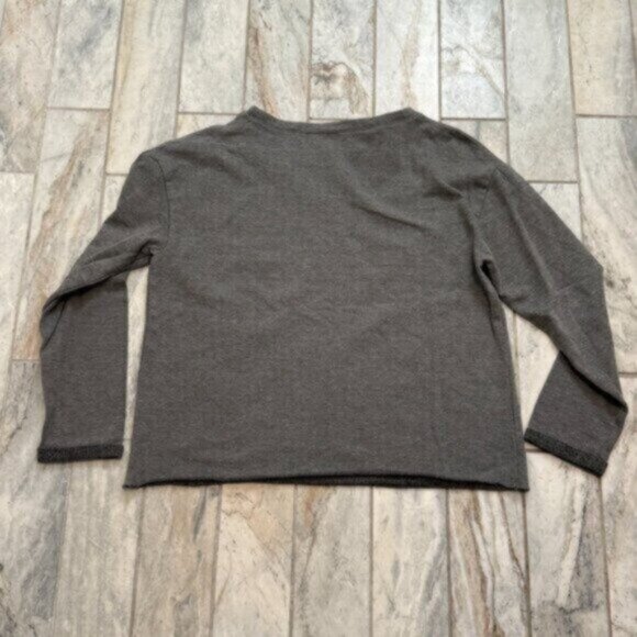 NEW Victoria's Secret women's medium gray/pink sweater - Picture 4 of 4